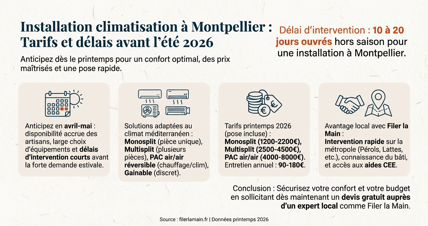 installation climatisation avant été